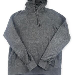RVCA Men’s Gray Hoodie Relaxed Fit Size Small Skater Style